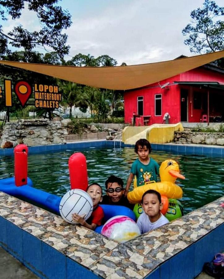 Villa Lopoh Waterfront Budget Chalets Hulu Langat Exterior foto
