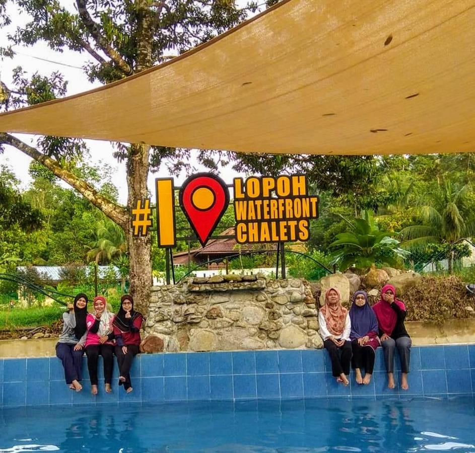 Villa Lopoh Waterfront Budget Chalets Hulu Langat Exterior foto