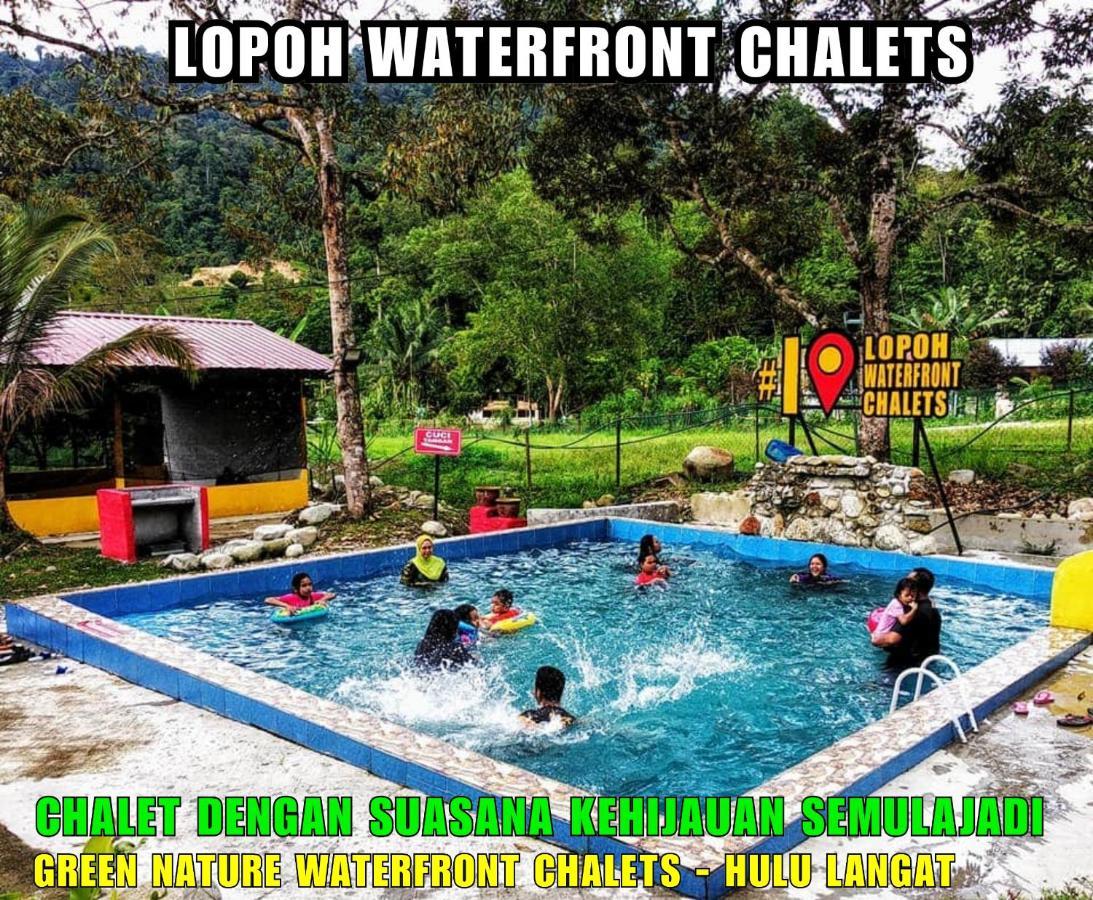 Villa Lopoh Waterfront Budget Chalets Hulu Langat Exterior foto