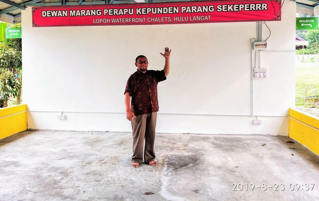 Villa Lopoh Waterfront Budget Chalets Hulu Langat Exterior foto
